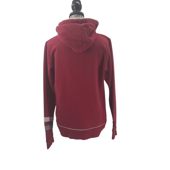 Champion University of Arkansas Razorbacks women fullzip hoodie red Size Medium - Picture 11 of 12